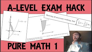 Exam Hack  CIE AS Maths  P1  Integration Question [upl. by Ioved]