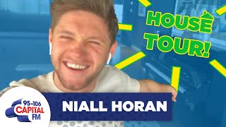 Niall Horan Gives Us A Tour Of His House  FULL INTERVIEW  Capital [upl. by Nemzaj]