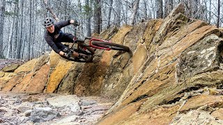 BEST TRAIL EVER Mountain Biking Fitzgerald Mountain in Springdale Arkansas [upl. by Mara]