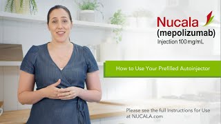 NUCALA mepolizumab Autoinjector How to Use [upl. by Nomolos]