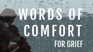 “Words Of Comfort For Grief” Jonathan McKnight [upl. by Rothstein664]