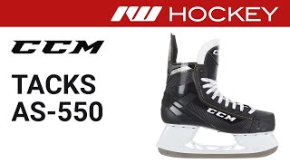 CCM Tacks AS550 Skate Review [upl. by Belsky]