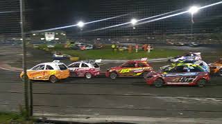 lochgelly Raceway  spedeworth TV stock rods European championship 2024 [upl. by Mecke]