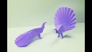 How to make a paper Peacock [upl. by Palocz935]