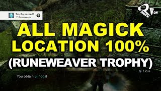 Final Fantasy XII The Zodiac Age  All Magick Location Guide Runeweaver Trophy [upl. by Coulson817]