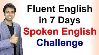 How to Speak Fluent English in 7 Days  Speaking Fluently  Awal [upl. by Hait408]