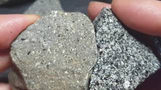 Geology Andesite vs Diorite [upl. by Aivila575]