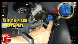 Localização e substituição do relê de pisca setas Fiat Palio Siena Uno [upl. by Auqinet817]