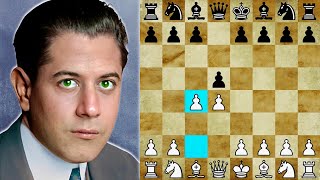 Capablancas Captivating Queens Gambit [upl. by Kotz]