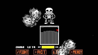 Undertale Genocide Run  All Bosses [upl. by Retnuh]