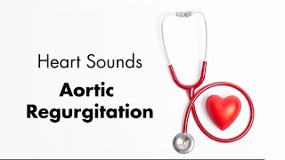 Aortic Regurgitation  Heart Sounds  MEDZCOOL [upl. by Sirromed]