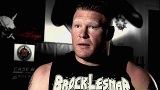 In an exclusive interview Brock Lesnar explains why he came back to WWE [upl. by Parnell108]