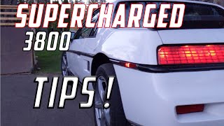 3800 Supercharged Fiero Tips amp Closer Look Part 1  Engine Swap [upl. by Austine881]