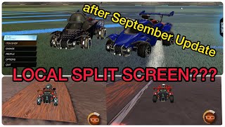 HOW TO Play Split Screen Local Coop in Rocket League since the September update ON PC [upl. by Sregor326]