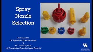 Spray Nozzle Selection [upl. by Shih451]