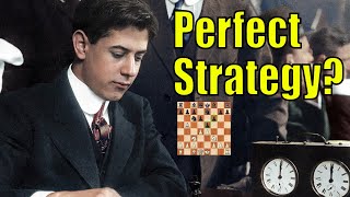 Capablanca Wins with Zero Tactics [upl. by Cattan]