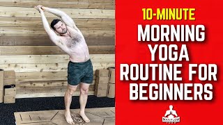 10Minute Morning Yoga Routine for Beginners Do This Every Morning [upl. by Airamak897]