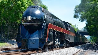 Norfolk amp Western 611 Steam Train [upl. by Duke]