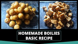 HOW TO MAKE  Homemade boilies for carp fishing [upl. by Sheffie]