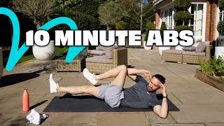 10 Minute ABS Burner  The Body Coach TV [upl. by Kcirdla952]