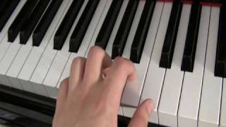 How to play piano The basics Piano Lesson 1 [upl. by Shaum]