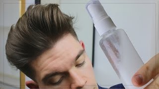 DIY Salt Spray  Voluminous Textured Hair [upl. by Aurita330]