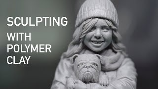 Sculpting with Polymer Clay  Timelapse [upl. by Hedva]