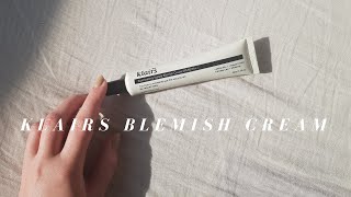 Klairs Illuminating Supple Blemish Cream Review amp swatch [upl. by Lore]