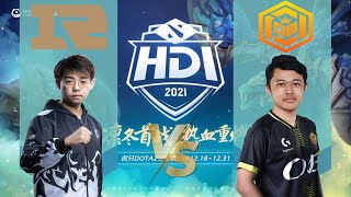 RNG VS OB NEON  HUYA WINTER INVITATIONAL [upl. by Ardnak336]