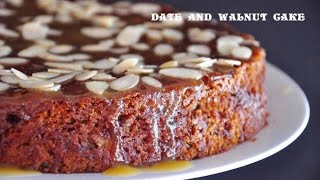 Date and Walnut Cake  Possibly the Best Cake Ever [upl. by Rawdin]