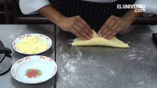 Receta para preparar las empanadas de viento [upl. by Yenttihw264]