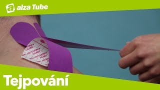 Kinesiotaping Tejpování krční páteře  Alza Tube [upl. by Abibah]