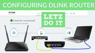 Configuring DLink Router Repeater DIR 615 [upl. by Ocicnarf]