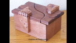 20 Ideas de Cajas Modernas en Madera Rústica [upl. by Hawk]