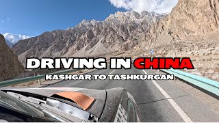 Driving from Kashgar to Tashkurgan Xinjiang China [upl. by Ocirled717]