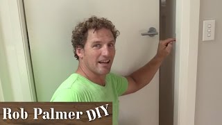 How To Fix A Door that Wont Stay Closed  DIY Tip [upl. by Feodora]