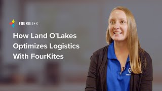 How Land OLakes Optimizes Logistics With FourKites Data [upl. by Nosnek549]