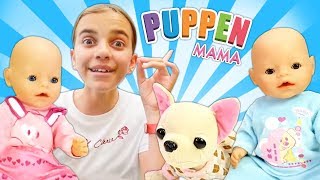 Puppen Mama  Die tollsten Puppenvideos mit Ayça  Spielspaß mit Baby Born [upl. by Arny]