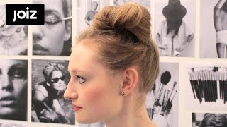 Messy Dutt für kurze und dünne Haare  Tutorial  Julis Touch Up [upl. by Ssitnerp]