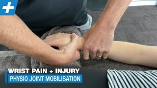 Wrist Pain and Injury Part 1 Physio Mobilisation  Tim Keeley  Physio REHAB [upl. by Noryv359]