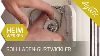 Rollladen Gurtwickler wechseln [upl. by Akered]