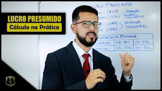 Calculando o Regime Tributário Lucro Presumido na Prática [upl. by Ebbie]