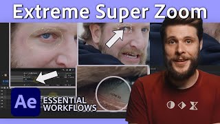 How to Make a quotSuper Zoomquot Effect in Adobe After Effects With Cinecom  Adobe Video [upl. by Andrei]