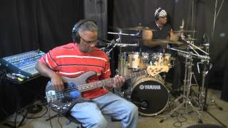 Low Down  Boz Scaggs  Live Drumz and Bass Cover [upl. by Eisele]