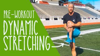 PreWorkout Dynamic Stretching Routine [upl. by Mooney919]