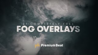 21 FREE 4K Fog Overlays  PremiumBeatcom [upl. by Golightly]