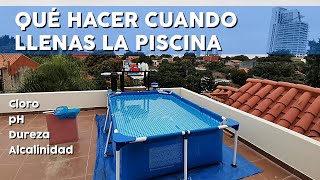 ¿Cómo hago el primer mantenimiento  Piscina Pileta o Alberca [upl. by Sucy]