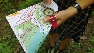 Orienteering Using a Thumb Compass [upl. by Hooge748]