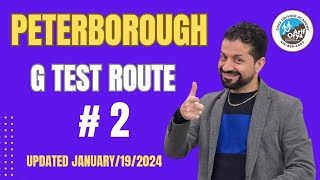 Peterborough G Test Route 2 [upl. by Akitan]