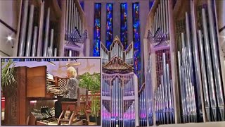 Denis Bédard  TOCCATA  Diane Bish at Coral Ridge Presbyterian Church Fort Lauderdale [upl. by Luehrmann]